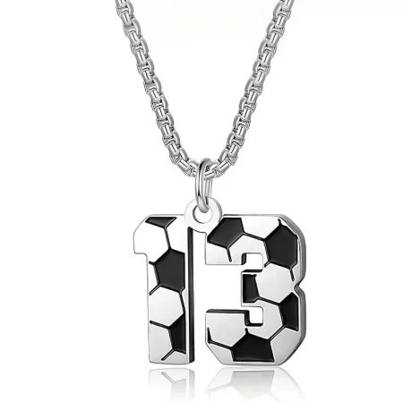 Soccer Numbered Necklace