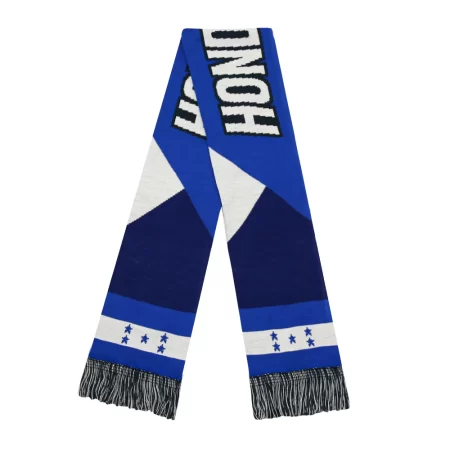 Honduras Facet Reversible Soccer Acrylic Knit Scarf