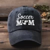 SOCCER MOM Embroidered Cap - Image 3